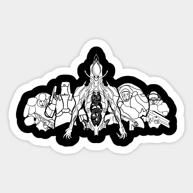 Nekros Sticker by Xitpark